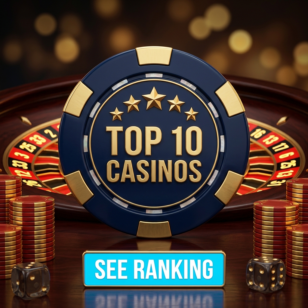 Top 10 casinos — poker chip and roulette atmosphere